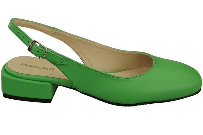 Damen Schuhe Sandalen Limette Flacher Absatz Naturleder 206 ElitaBut