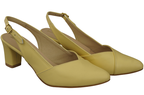 Damen Footwear Banane Stiletto Sandalen Natural Leder 217 ElitaBut