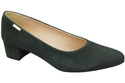 Bequeme Damen-Schuhe Graphit aus echtem Veloursleder 220 Z ElitaBut