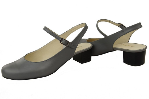 Damenschuhe Sandale Grau Naturleder 108 ElitaBut