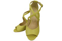 Damenschuhe Zitronensandalen, Naturleder 186 ElitaBut