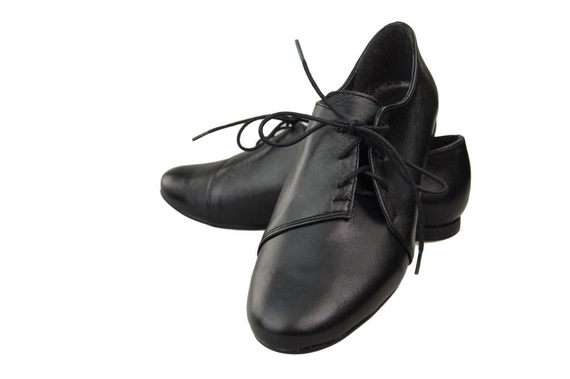 Damen Ballerinas Schwarz, Naturleder 110 ElitaBut
