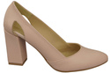Damenschuhe Pumps Rosa Puder Naturleder 184 ElitaBut