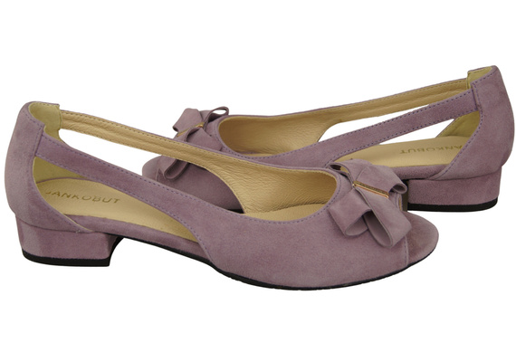 Schuhe Damensandalen Lila Natürliches Wildleder 994 Kombination aus Stil und Komfort ElitaBut