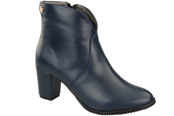 Winterstiefel für Damen, Naturleder, Marineblau 152 von ElitaBut