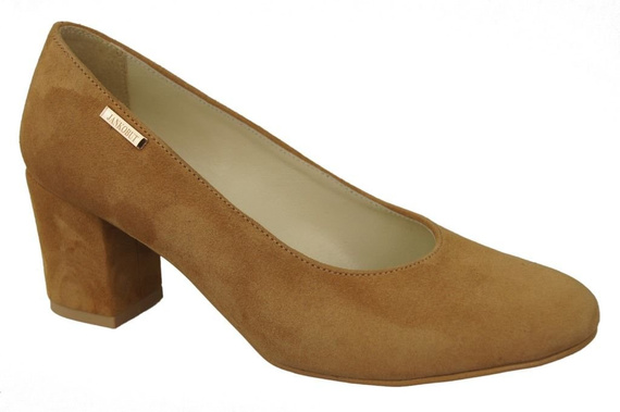 Damenschuhe Rote Pumps Natürliches Wildleder 125 ElitaBut