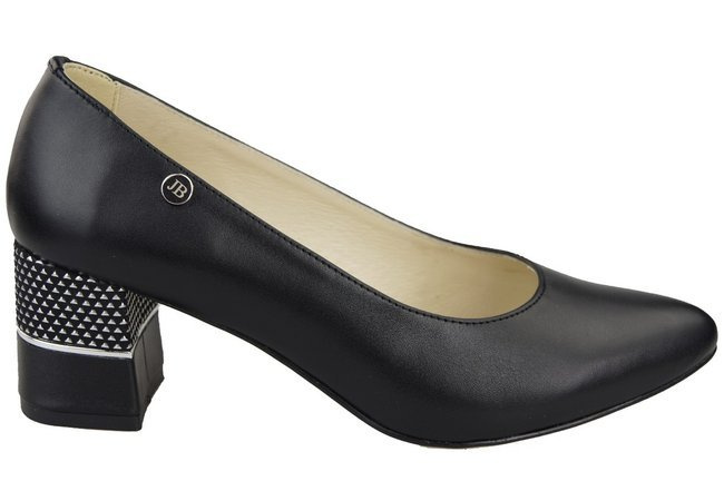 Damenschuhe Pumps Schwarz Naturleder 142 ElitaBut
