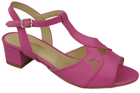 Damenschuhe Sandalen Fuchsia Naturleder 169 ElitaBut