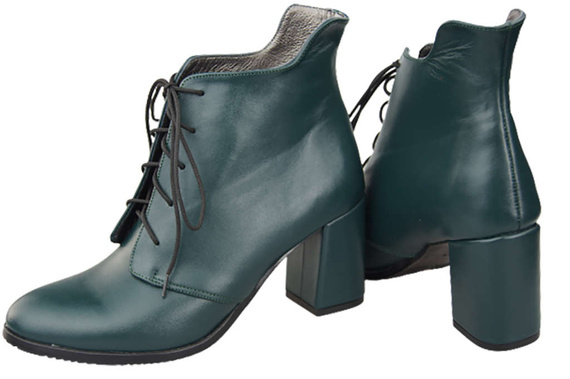 Damen Schnürstiefel Frühling/Herbst Naturleder Malachit 174 L ElitaBut