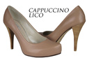Damenschuhe Pumps Naturleder Cappuccino Lico 644 ElitaBut