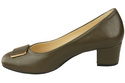 Damenschuhe Pumps Naturleder 187 Olive ElitaBut
