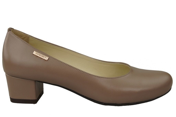 Damenschuhe Pumps Naturleder 116 Cappuccino ElitaBut