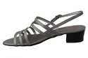 Damenschuhe Sandalen Flacher Absatz Grau 622 ElitaBut