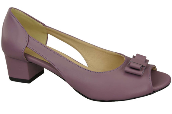 Damenschuhe Sandalen Lila Naturleder 145 ElitaBut