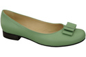 Ballerina-Schuhe für Damen, Naturleder, Mint 702 ElitaBut