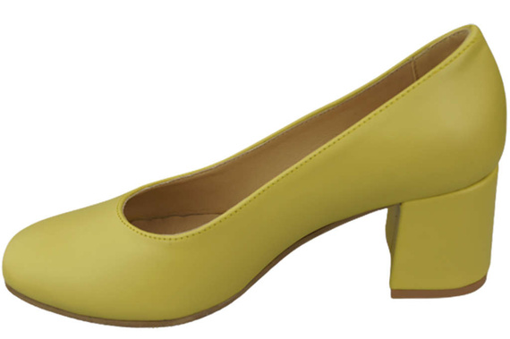 Damenschuhe Pumps Naturleder 171 Lemon ElitaBut