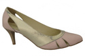 Damenschuhe Pumps Rosa-Gold Naturleder 995 ElitaBut