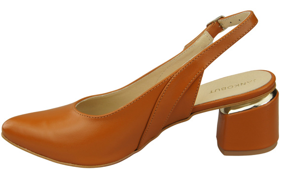 Damenschuhe Sandalen Rot Naturleder 196 ElitaBut