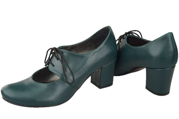 Schuhe Damenschuhe, Naturleder, Malachit 161 ElitaBut