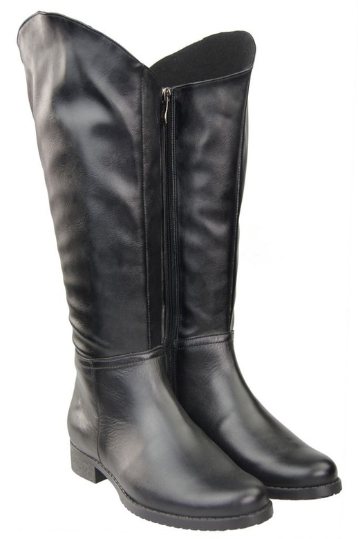 Damenstiefel, Stiefel 124 S, Schwarz ElitaBut