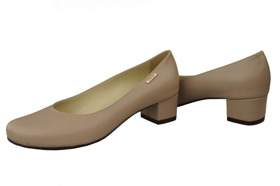 Damenschuhe Pumps Naturleder 116 Cappuccino Lico ElitaBut