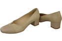 Damenschuhe Pumps Naturleder 164 Cappuccino Lico ElitaBut