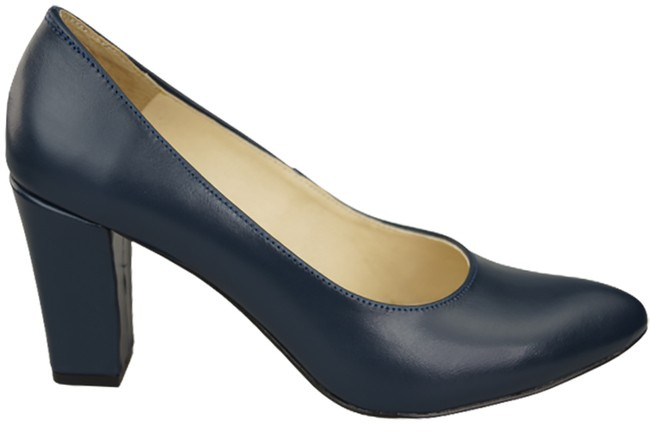 Damenschuhe Pumps Marineblau Naturleder 170 ElitaBut