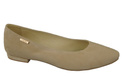 Damenschuhe Ballerinas Beige, Naturleder, Wildleder 131 ElitaBut