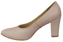 Damenschuhe Pumps Rosa Puder Naturleder 170 ElitaBut