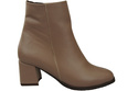 Damenstiefel Cappuccino Dunkel für Winter Naturleder 214 Z ElitaBut