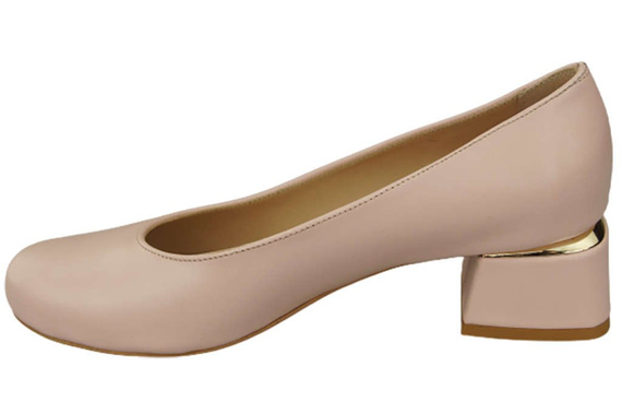 Damenschuhe Pumps Naturleder 159 Puderrosa ElitaBut