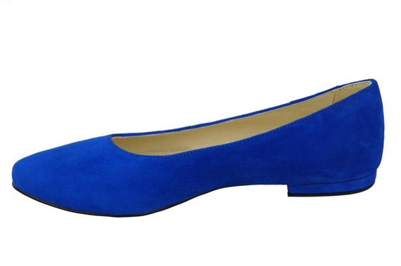 Damenschuhe Ballerinas Azure Naturleder Wildleder 131 ElitaBut