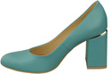 Damenschuhe Türkise Pumps, Naturleder 179 ElitaBut