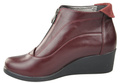 Damen Stiefeletten Frühling/Herbst Naturleder Burgund 133 L ElitaBut