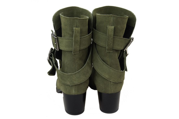 Damenstiefel Naturveloursleder Flasche 119 ElitaBut