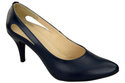 Damenschuhe Pumps Marineblau Naturleder 166 ElitaBut