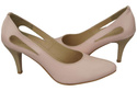Damenschuhe Pumps Rosa Puder Naturleder 166 ElitaBut