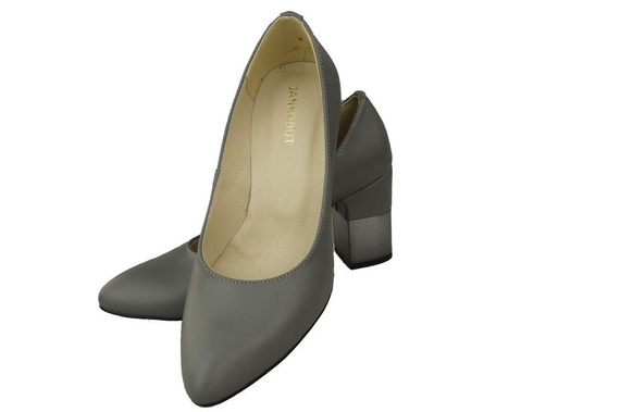 Damenschuhe Pumps Grau Naturleder 144 ElitaBut