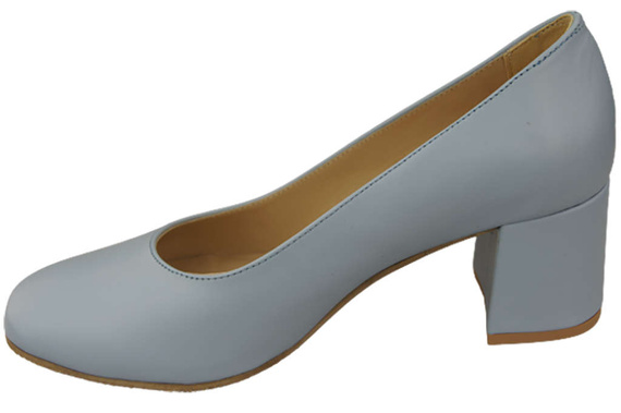 Damenschuhe Pumps Naturleder 171 Hellblau ElitaBut