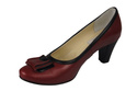 Damenschuhe Pumps, Naturleder, Rot 824 ElitaBut