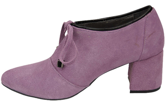 Damenschuhe Lila Schuhe, Naturveloursleder 183 ElitaBut