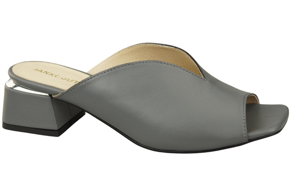 Damen Schuhe Absätze Flip Flops Aschgrau Naturleder 210 ElitaBut