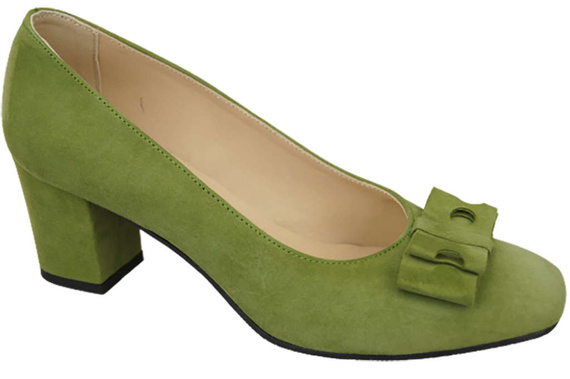 Damenschuhe Pistazienpumps Natürliches Wildleder 163 ElitaBut