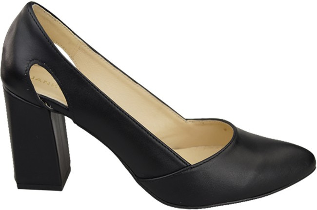 Damenschuhe Pumps Schwarz Naturleder 184 ElitaBut