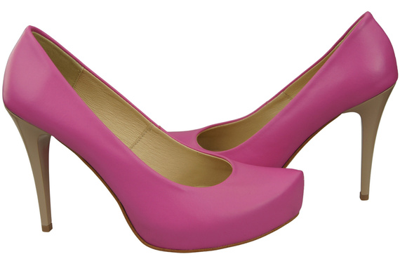 Damen Footwear Fuchsie Stiletto Pumps Naturleder 205 ElitaBut