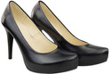 Damen Footwear Schwarz glänzend Stiletto Pumps Naturleder 205 ElitaBut