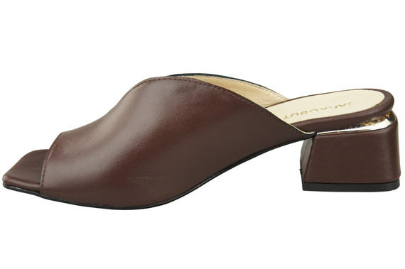 Damen Schuhe Absätze Flip Flops Schokolade Naturleder 210 ElitaBut