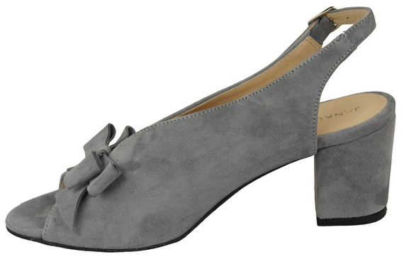 Damenschuhe Sandalen Graues Naturleder Wildleder 148 ElitaBut