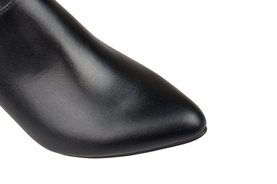 Damenstiefeletten, Naturleder, Schwarz 864 ElitaBut