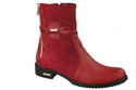 Damenschuhe Stiefel, Naturleder, Rot 885 ElitaBut